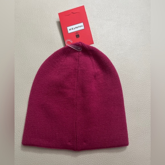 NWT - Hunter Unisex Logo Wool Blended Beanie - Picture 2 of 3